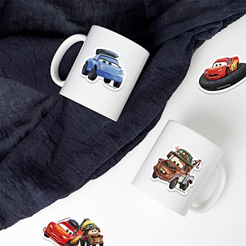 Wdwll WDWLL-21 50Pcs Disney Cars Stickers Pack Kids Stickers Cute Cartoon Characters Stickers Cartoon Movie Decal Childrens Decorative Sticker thumb #1