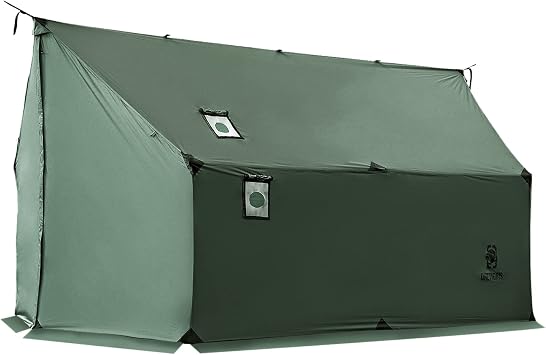OneTigris TEGIMEN Hammock Hot Tent with Stove Jack - Spacious, Versatile Wall Tent with Snow Skirt - 3000mm Waterproof