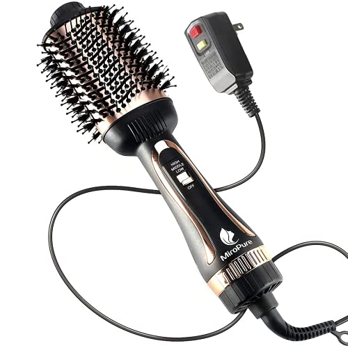 Hair Dryer Brush,Hot Air Brush,Blow Dryer Brush for Women One-Step Hair Styling Tools & Appliances 1000W with Leakage Protector, Professional Salon Negative Ion Anti-Frizz, Hair Brush Blow Dryer