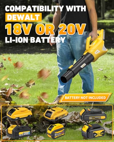 Vervewave Cordless Leaf Blower For Dewalt 20V Max Battery thumb #1