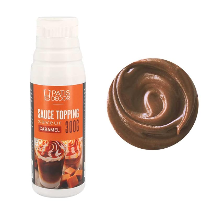 Sauce topping saveur caramel 300 g - DDM 03/26