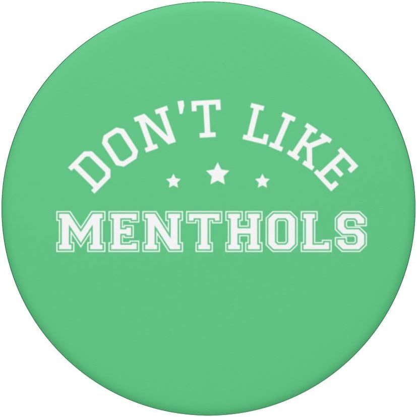 Don't Like Menthols Funny Joke Viral Meme Flavored Cigarette PopSockets Swappable PopGrip image 3
