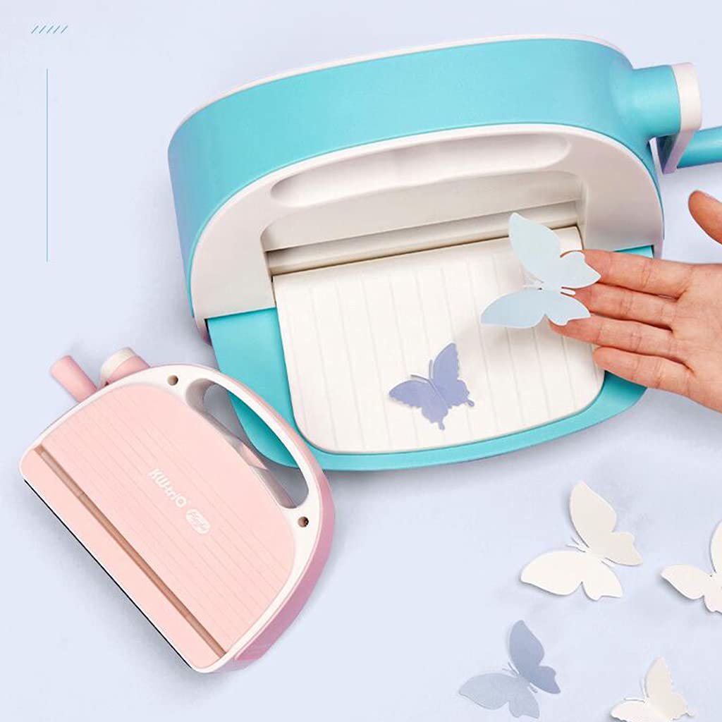 Fustellatrice Multifunzionale Starter Kit Scrapbook Taglierina per Carta per lavori Fai da Te con la Carta Artistica Cartoncini per la Fabbricazione Carte Fustellati per Adulti