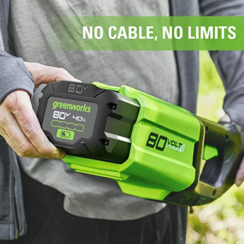 Image of Greenworks 80V 4.0Ah Lithium-Ion Battery (Genuine Greenworks Battery / 75+ Compatible Tools)