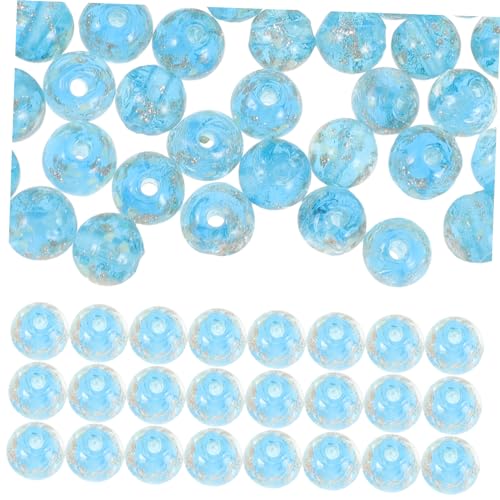 Perles cordon macramé étoile bleu ciel pour boucles d'oreilles créatives d'été - 6