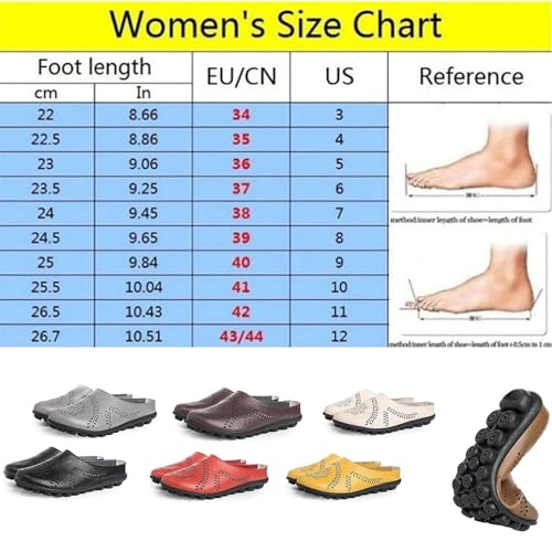Owlkay Shoes for Women Owlkay Orthopedic Shoes for Women Slip Ons Casual All-Match Hollow Slippers2