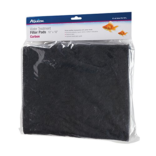 Aqueon Carbon Water Treatment Filter Pads