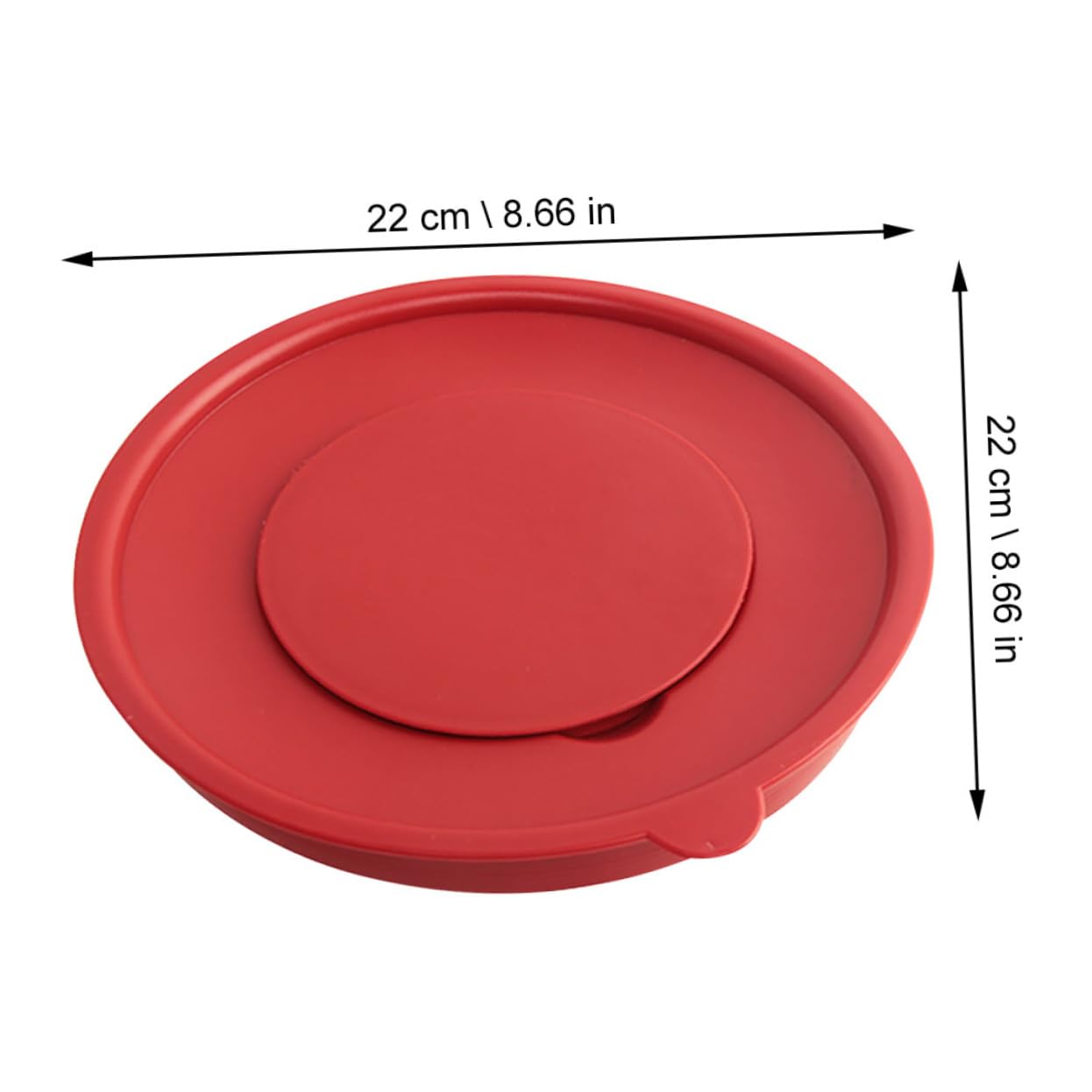 SOLUSTRE Baking Splash Cover for Egg Basin Bowl Lid Kitchen Baking Accessory to Protect Counters From Splatters Ergonomic Design for Easy Use