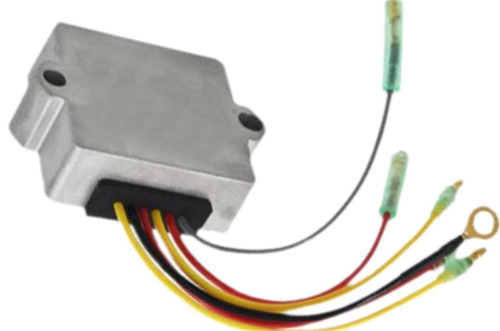 Regulador Voltaje Rectificador Rectificador De Regulación Ajuste Regulador Estabilizador Voltaje Motocicleta Universal 815279-3 Pieza Regulada para CC 12V