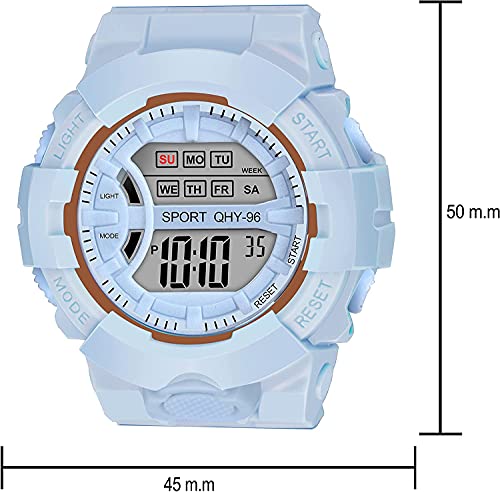 Image of SELLORIA Multicolor Shockproof Waterproof Digital Sports Watch for Boys Kids Sports Watch for Boys