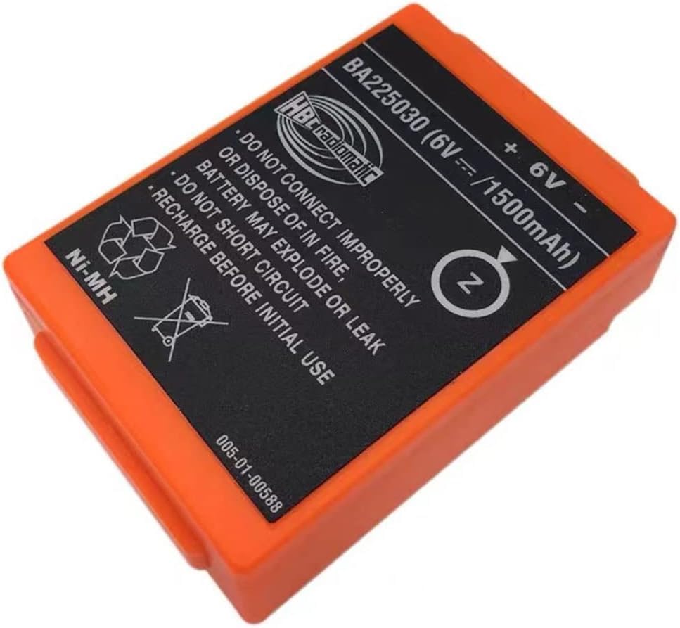 Miniatura 5 de Paquete de 8 batería BA225030 de 6 V 1500 mAh para hbc radiomática ba225030 batería recargable Ni-Mh para camión bomba de control remoto de grúa HBC