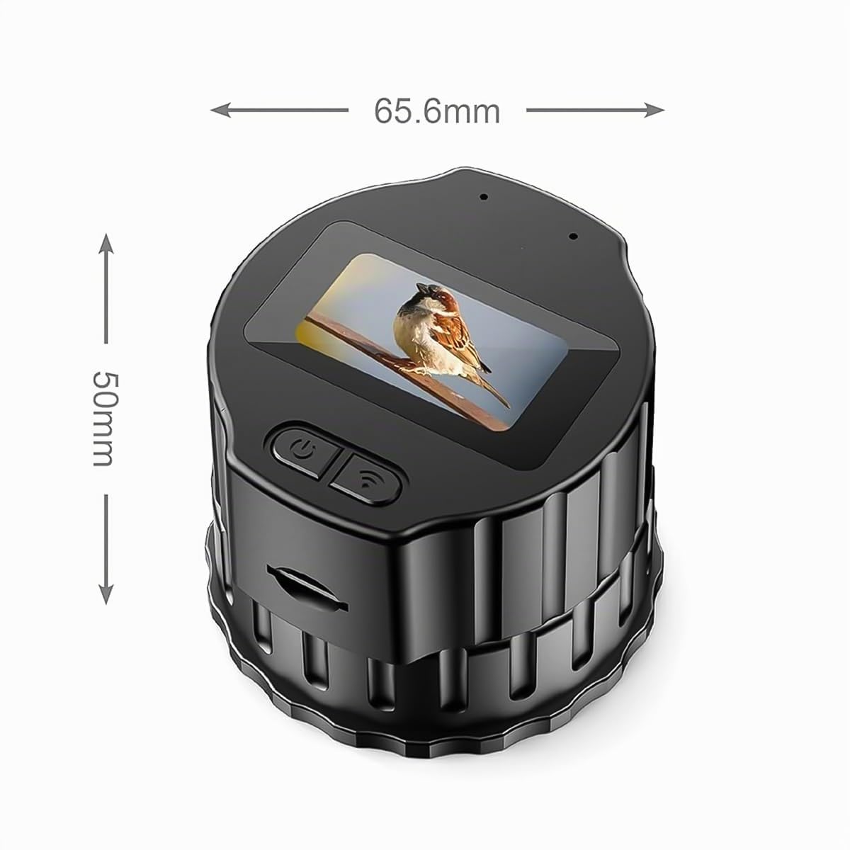 Alide Oculaire de télescope WiFi, caméra oculaire de télescope électronique sans fil HD, longue-vue d'observation d'oiseaux portable