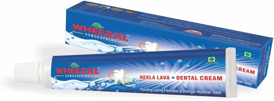 Hekla Lava Dental Cream (Tooth Paste) (100g) (PACK OF 3), Freshening