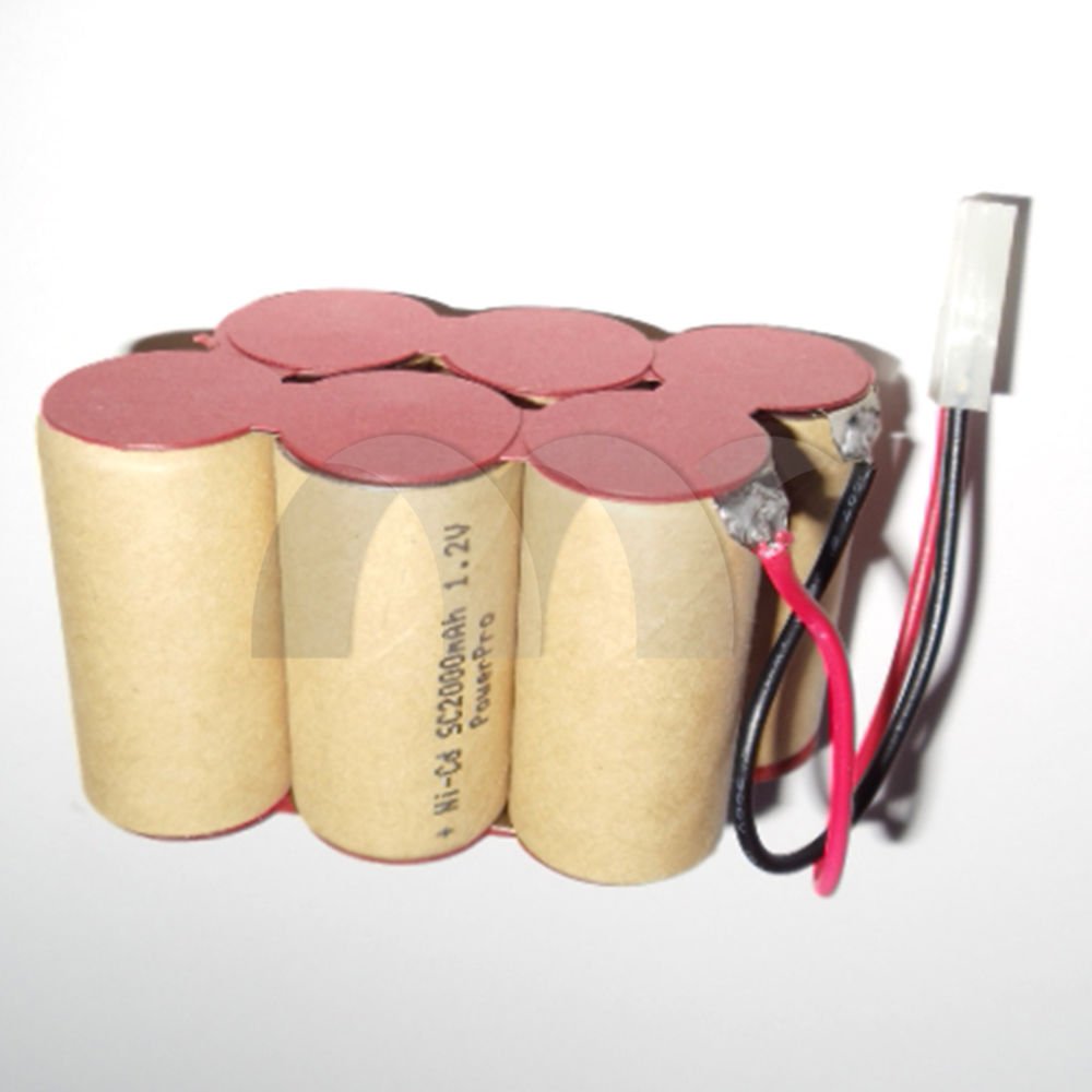 Eztronics Corp BATTERY PACK FOR EURO-PRO SHARK SWEEPER V1945Z XB1945W 7.2V 2000MAH