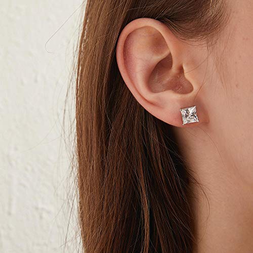 Jiamiaoi Orecchini uomo argento Orecchini donna