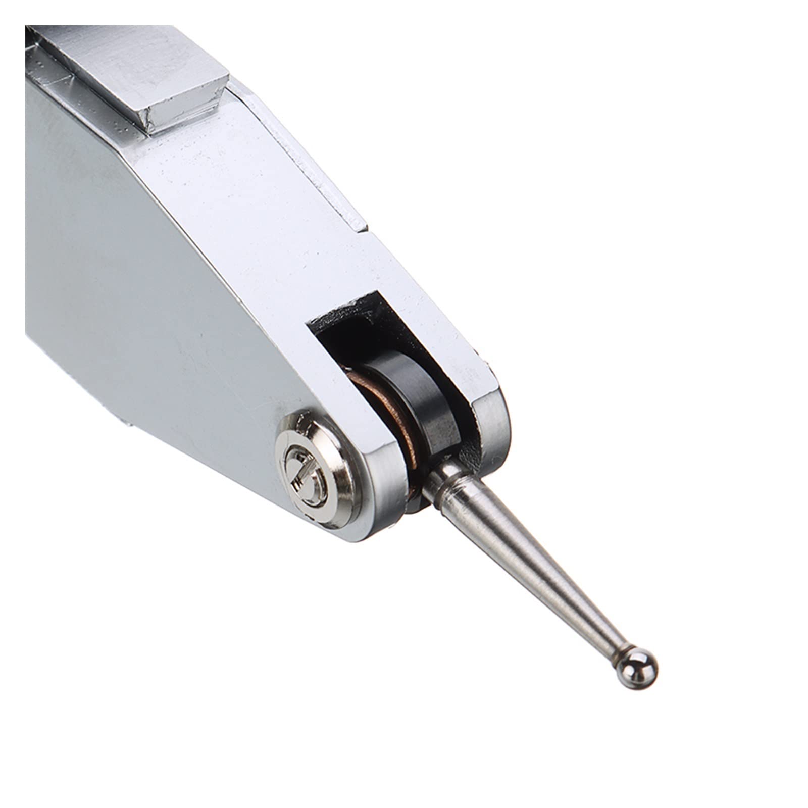Reloj comparador, Indicador de prueba de indicador de Dial preciso, métrico de precisión con montaje en rieles de cola de milano, herramienta de instrumento de medición de 0-40-0 0,01mm Para impresora