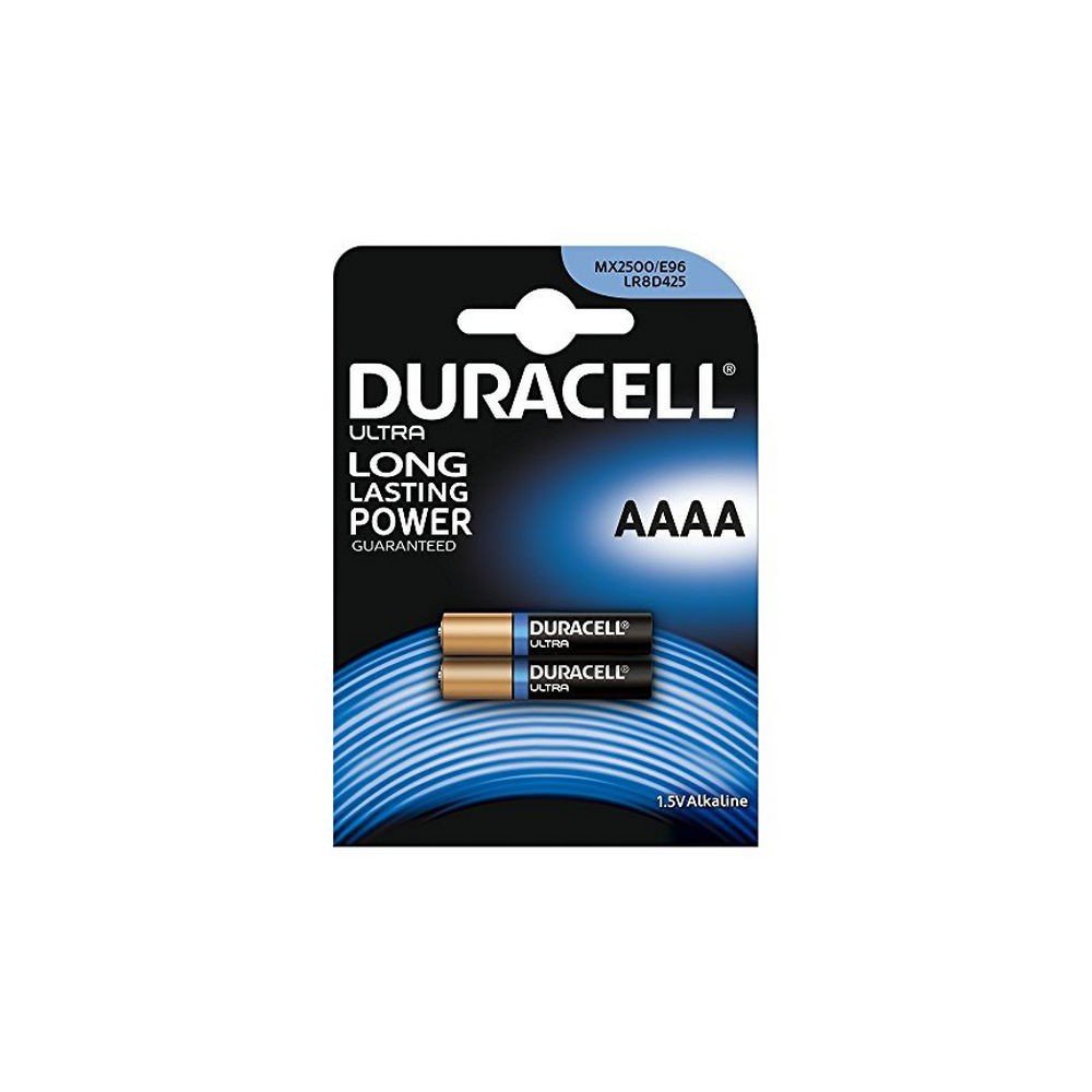 2-Power Duracell Ultra Power AAAA -2 Pack