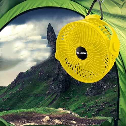 Ventilador de techo portátil USB para combatir el calor 6