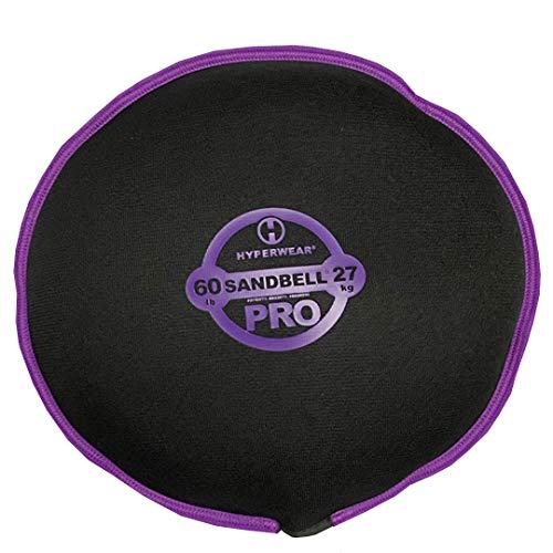 HYPERWEAR SandBell PRO Workout Sandbag, Pre-Filled Kettlebell Alternative, 8 lbs