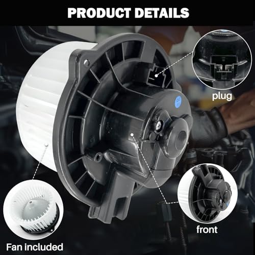 Image of 700002 AC Heater Blower Motor Fan Fit for Acura mdx 2001-2006 ，for Honda Accord 1998-2002， for Honda Odyssey 1999-2004 ，Pilot 2003-2008 79310S3VA01, 79310S84A01, HO3126105