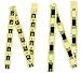 Tri-fold scale/ruler - inches, 1.5" Wide