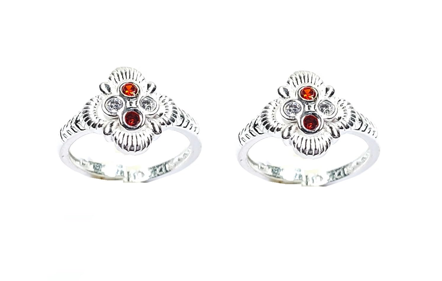 shree shobha collection Made of The Purest Quality Silver Toe Ring Jewellery for Women Chandi ki Bicchiya-picture-21