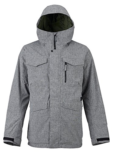 Burton Mens Covert Shell Jacket, Bog Heather, Medium