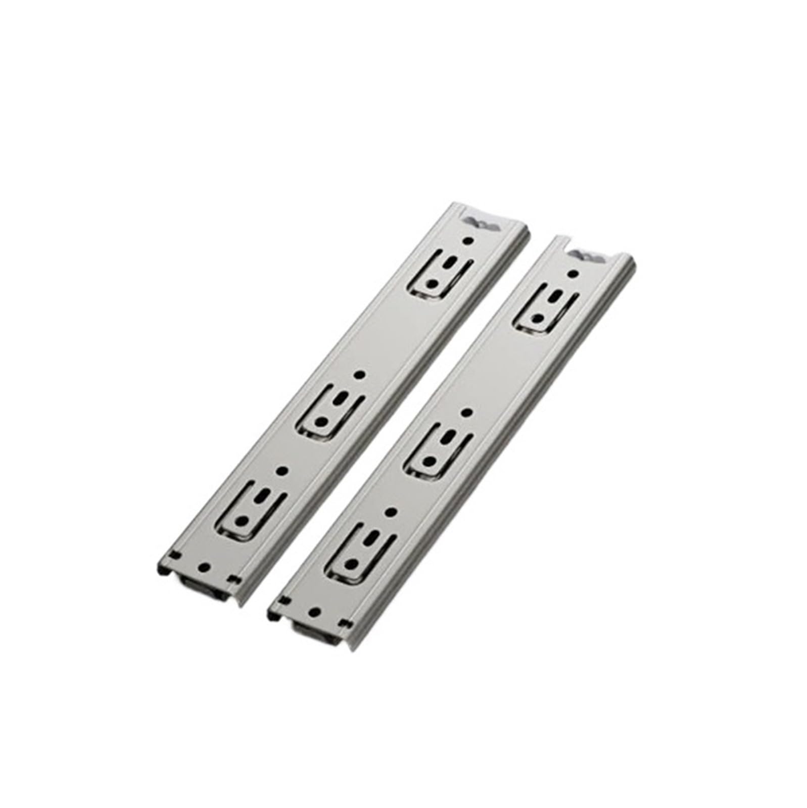 25-50cm Stainless Steel Cabinet Three-Section Drawer Rails Buffer Damper