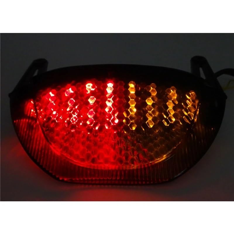 Luz trasera integrada para CBR600RR 2007-2012 con intermitentes de freno traseros 5