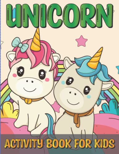  unicorn coloring book for kids: Unicorn Coloring Books for Kids: Fun and Easy Unicorns and Other Cute Baby Animals Coloring Pages Kids, Coloring Pages for Preschool.