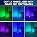 Rechargeable Disco Ball Lights, Mini RGB Party Lights Sound Activated, Strobe Stage Light Perfect for Halloween Christmas Events Birthday Wedding Decorations Home Room Dance Parties