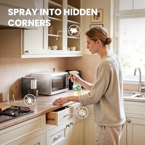 Image of HIQILI Peppermint Essential Oil, 100% Pure Natural, for Aromatherapy, Home Diffuser, Cleaning Spray, Skin Care, Hair Care, Massage, DIY Candles - 1 Fl Oz /30ml