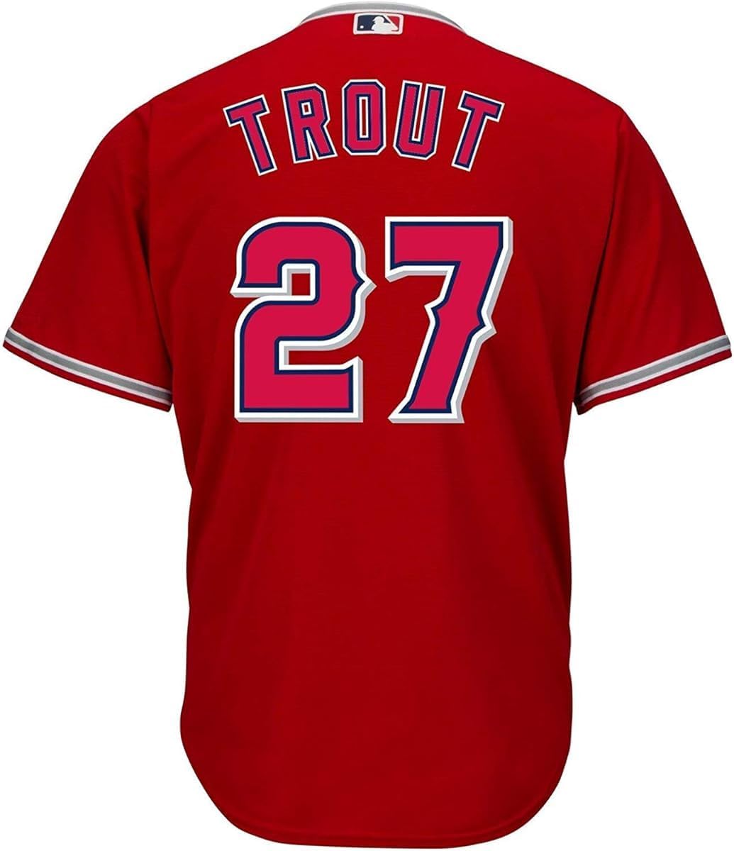 MLB　Angels　トラウト　ユニフォーム Amazon.com : Outerstuff Mike Trout Los Angeles Angels MLB