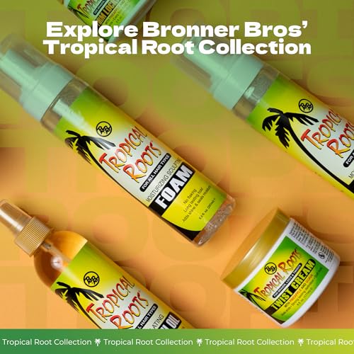 Bronner Bros Tropical Roots Stimulating Growth Oil — 8 fl oz — view 8