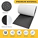 Garage Wall Protector for Car Doors, Self-Adhesive Foam Bumpers Guard,7.9 inch Wide Heavy-Duty Anti-Scratch&Anti Collision Wall Padding, Universal Fit for Garage, Warehouse & Parking 13.2ft