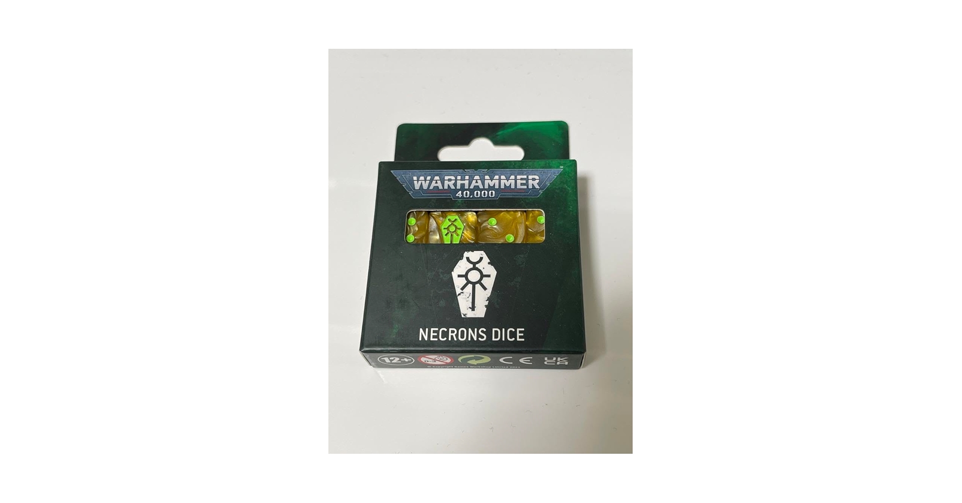 サプライ・アクセサリ・グッズ Warhammer 40,000 Necrons Dice Warhammer 40K: Necrons - Dice | EH Gaming York