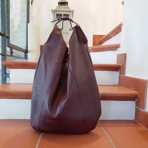 leather sack bag