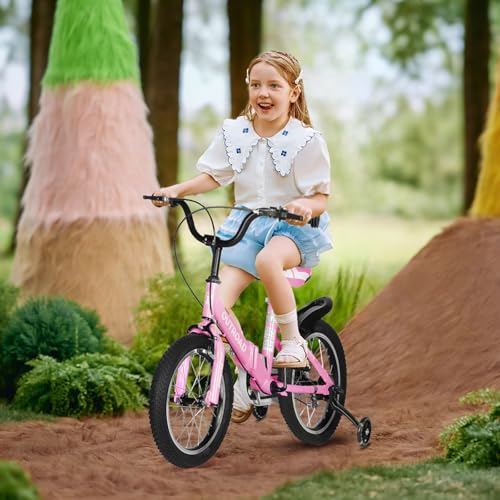 Max4Out M4-TC-12 Folding Kids Bike For 3-7 Years Old Boys And Girls 14/16 Inch Foldable Kids' Toddler Bicycles thumb #1