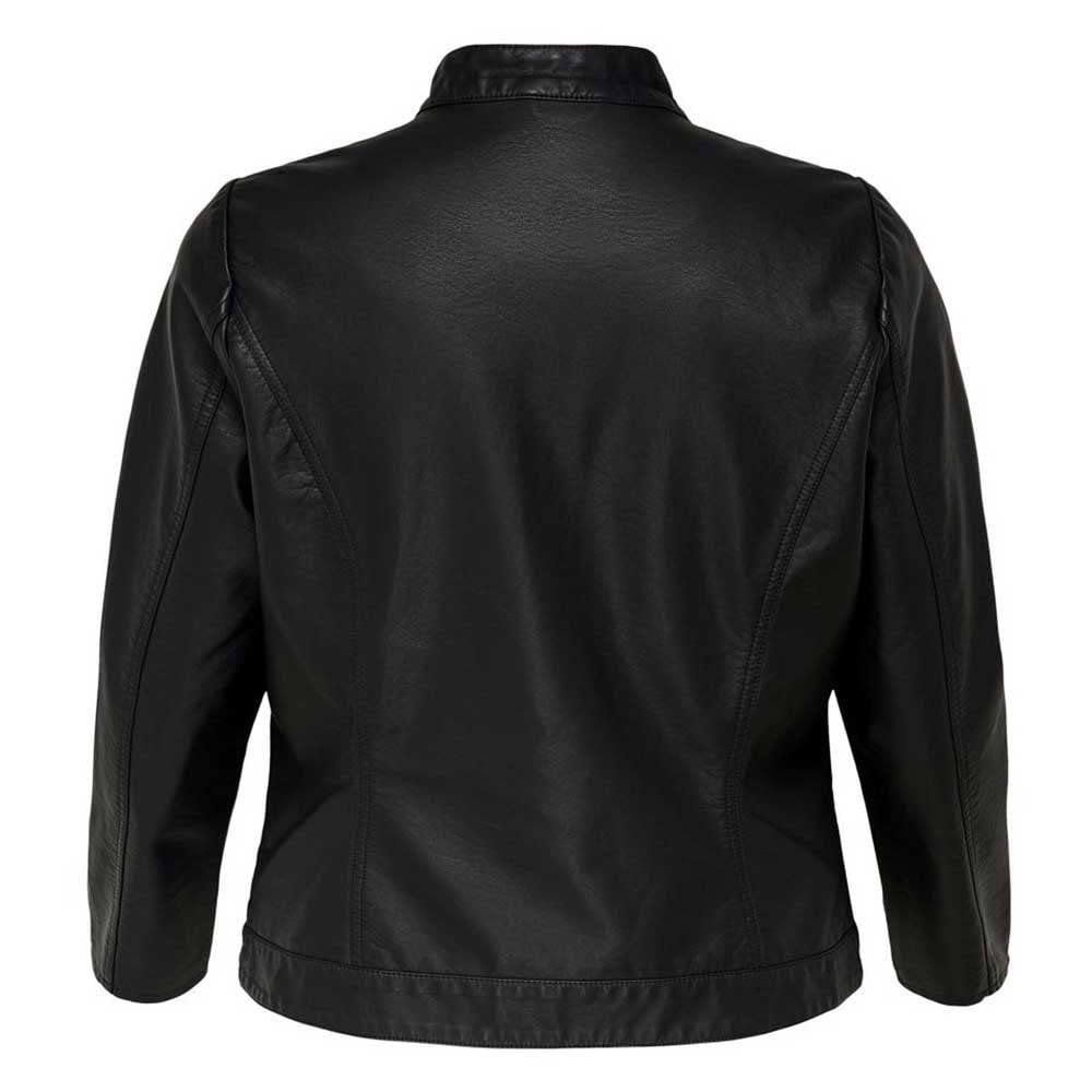 ONLY Carmakoma Carrobber Faux Leather Jacket Noos Chaqueta de cuero Mujer (Pack de 1)