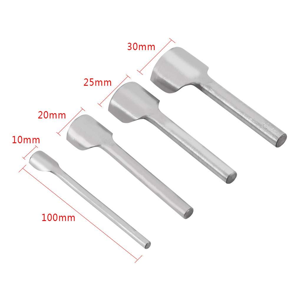 10-30mm Leather Craft Tools Half-Round Cutter Punch for Home Leather Sewing Crafting Strap Belt DIY Craft Handwork Project(20mm)