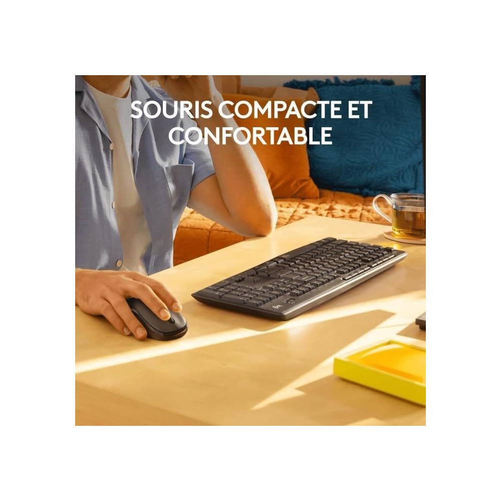 Logitech MK295 Silent Wireless Combo - FRA AZERTY