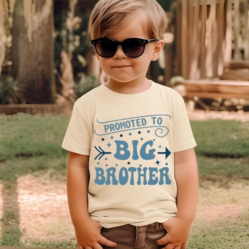 Promoted to Big Brother T Shirt 2025 Toddler Shirt Cool Big Bro Club Tops Summer Announcement Tees Brother Gifts3