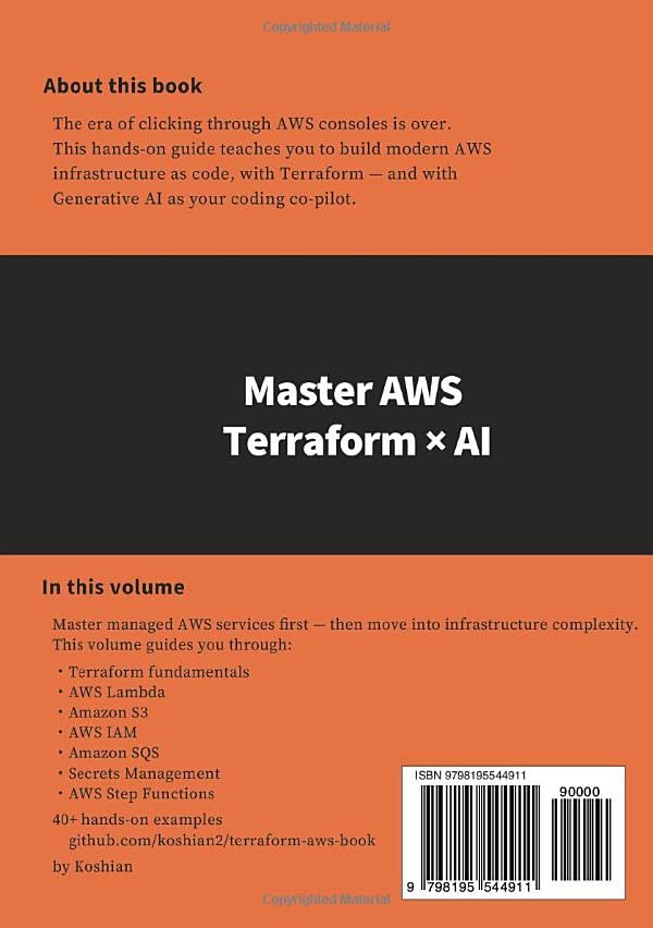 Terraforming AWS Volume 1: Serverless Foundations image 3