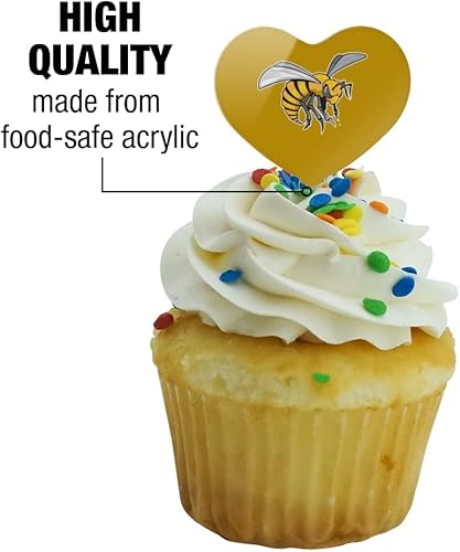 Miniatura 10 de St. John's University - Juego de 6 piezas para decoración de cupcakes