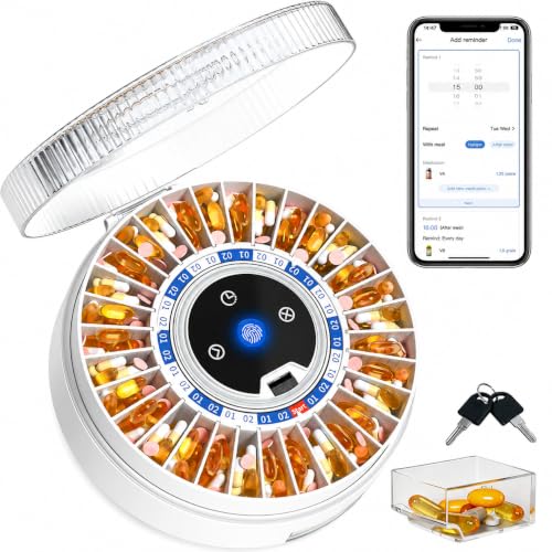 Bluetooth Automatic Pill Dispenser for Elderly