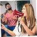 KESYOO Loudspeaker Portable Adults Bullhorn Megaphone Speakers Amplifier Volume Party Mini Megaphone Mini Small Cheer Megaphone Horn Speaker Megaphone Cheer Bull Horn Plastic Red