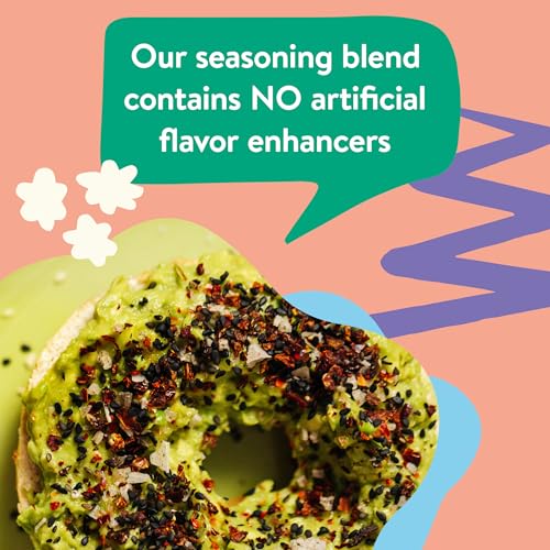 Just Spices Avocado Topping, 2.11 OZ I Spice mix for avocado I Also for refining bowls and salad I With black sesame, tomato and chili, pyramid salt and more