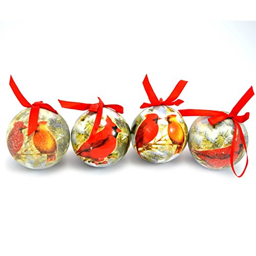 Robin Deluxe Shatterproof Christmas Baubles 7cm Xmas Tree Decorations Decor 14ps - Image 2