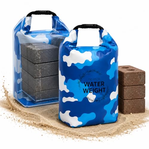 NO Mess Pool Ladder Weights (2X) Fit for Bricks NO Sand Needed Step Anchors