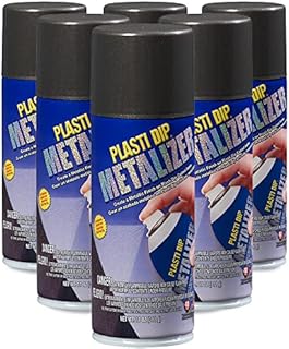 Performix 11287-6-6PK Graphite Pearl Metalizer Plasti Dip Spray - 11 oz., (Pack of 6)